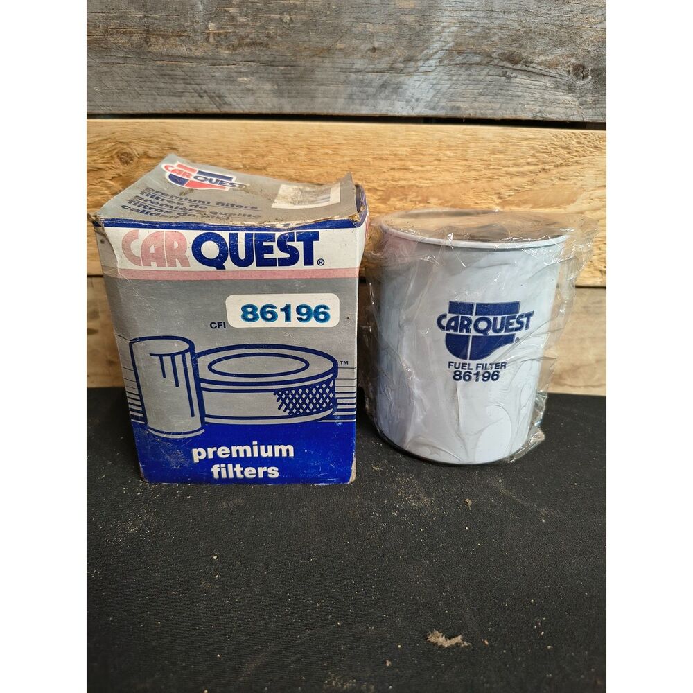 NEW - CarQuest 86196 Fuel Filter - New old stock